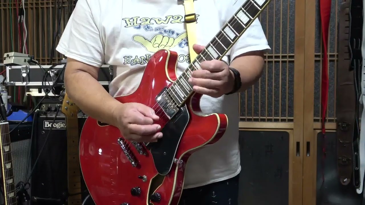 Ibanez  Artcore Series AS73  & Kz TrebleBooster+Orenge DarkTerror 006