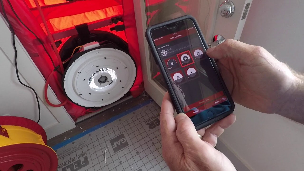 Retrotec's rCloud Using TEC Equipment