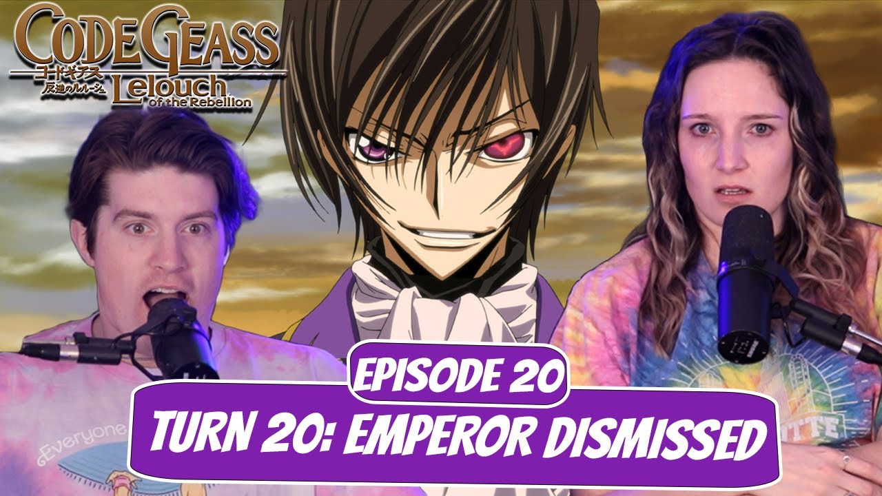 LELOUCH TRAPS THE EMPEROR! | Code Geass Newlyweds Reaction | Ep 2x20 “Turn 20: Emperor Dismissed”
