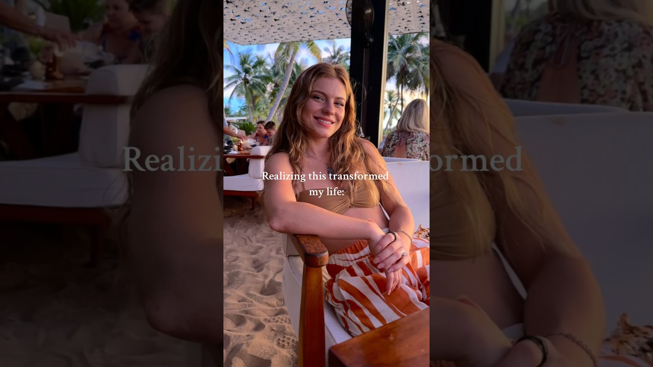 This mindset shift changed my life✨