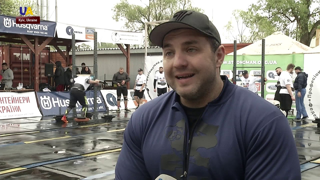 Strongest Man of Ukraine Chosen in Kyiv