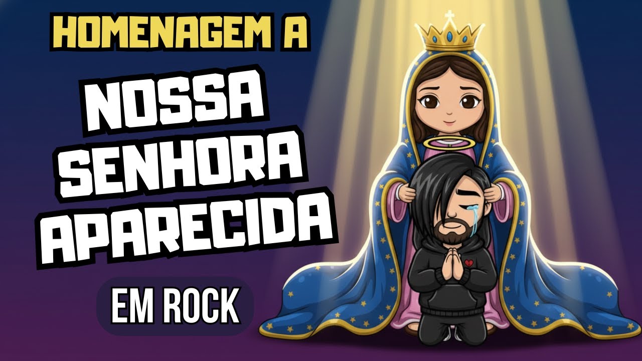 Rock Gospel 2025: Homenagem a Nossa Senhora Aparecida (Música de Fé) 🙏✨
