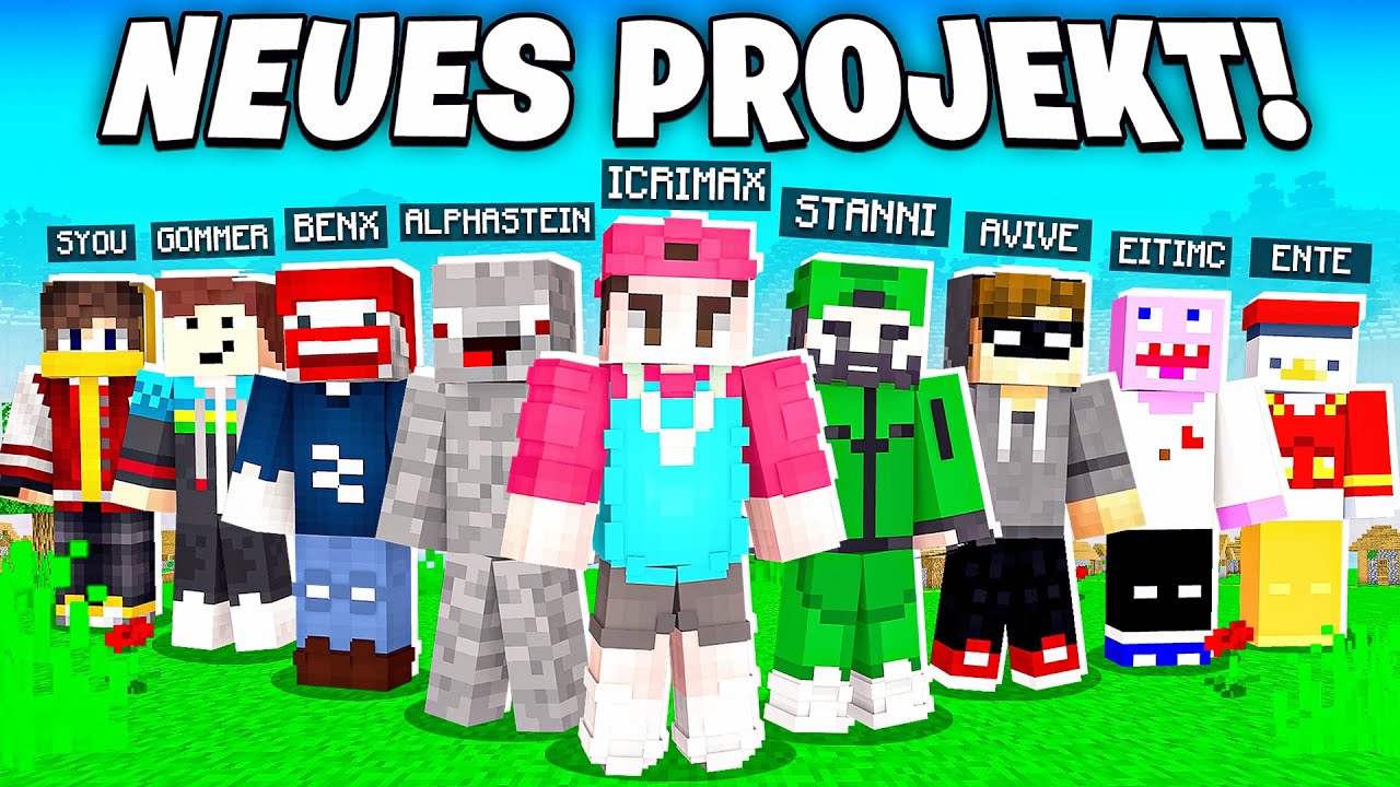 Meine 1. Folge Minecraft Helden! 😱 (Neues Projekt)