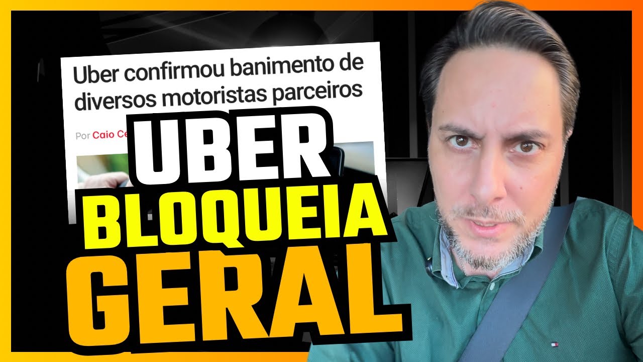 ⚠️ UBER BLOQUEIA MOTORISTAS: os 5 MOTIVOS que você precisa saber!