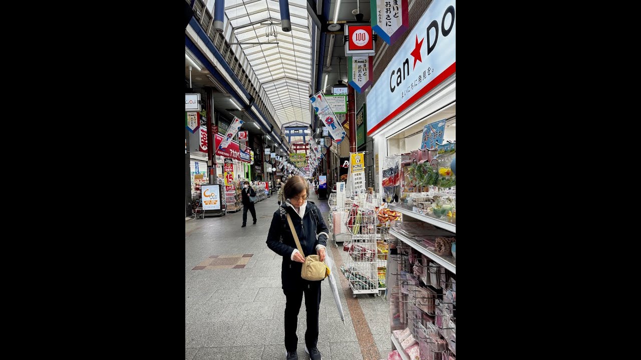 Day 4, Tenjenbashi Shopping Center, Osaka Japan