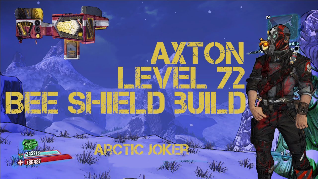 BORDERLANDS 2 AXTON BEE SHIELD BUILD!