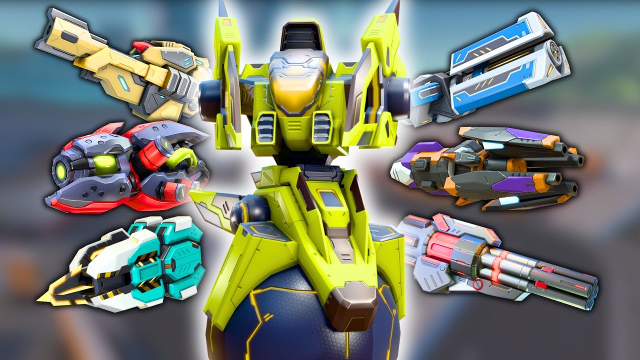 Top 10 Mech Arena Nomad best weapons revealed | Mech Arena