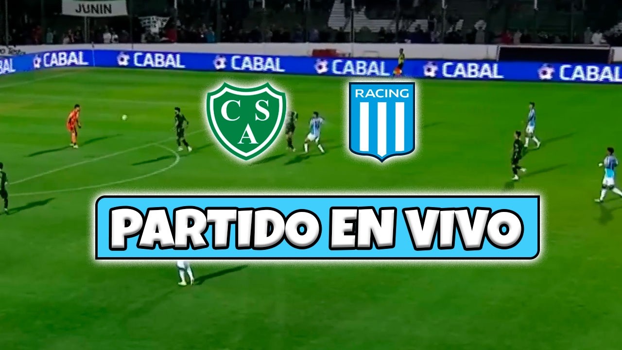 SARMIENTO vs RACING EN VIVO | TORNEO APERTURA - FECHA 10