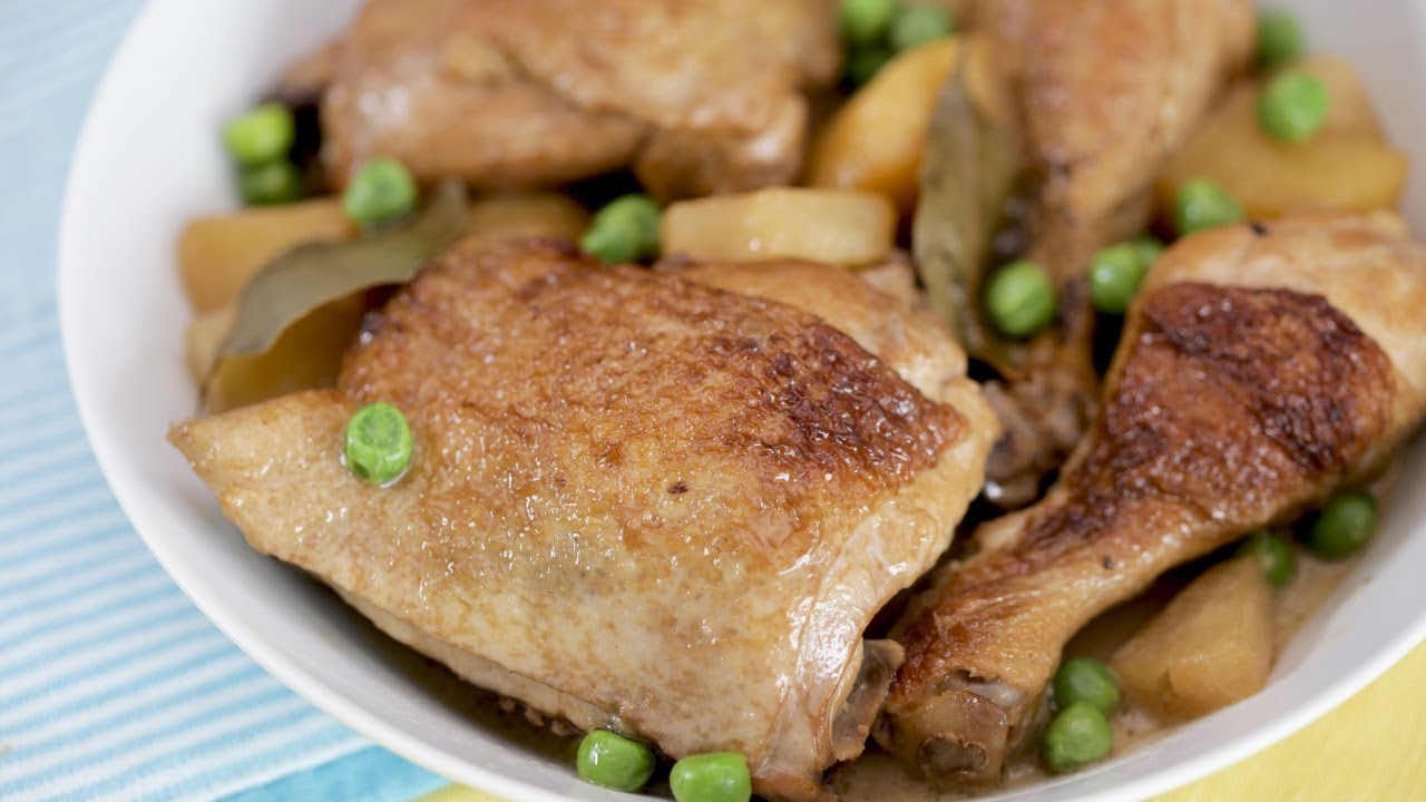 Adobong Manok Sa Gata At Pina Recipe | Yummy PH