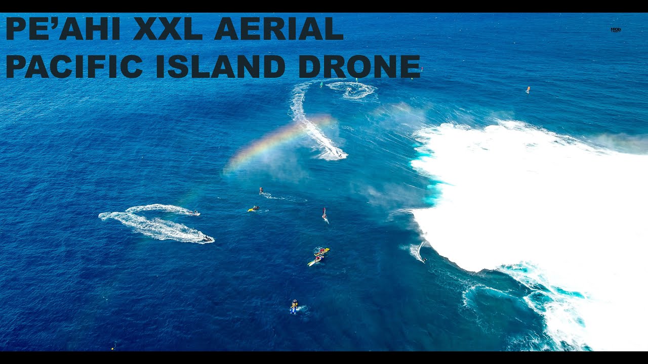 PE'AHI XXL SURFING AERIAL CINEMATIC 