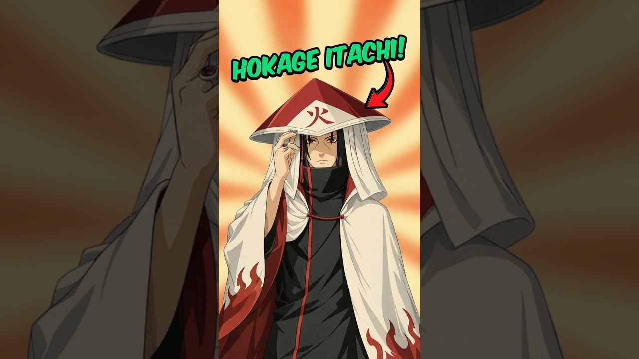 When Itachi Becomes Hokage|| #itachi #sarada #sasuke #animehindi