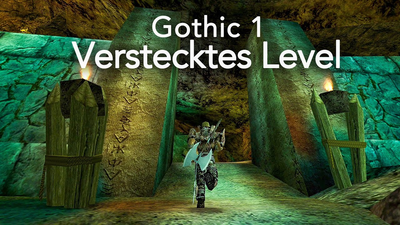 Die unterirdische Orkstadt - geheimes Level in Gothic 1