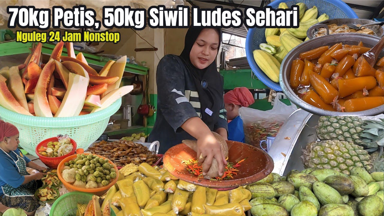 GUUENDENG !! SEKALI NGULEG SETENGAH KG CABAI SOK KABEGH, SEHARI PULUHAN KARUNG BUAH LUDES