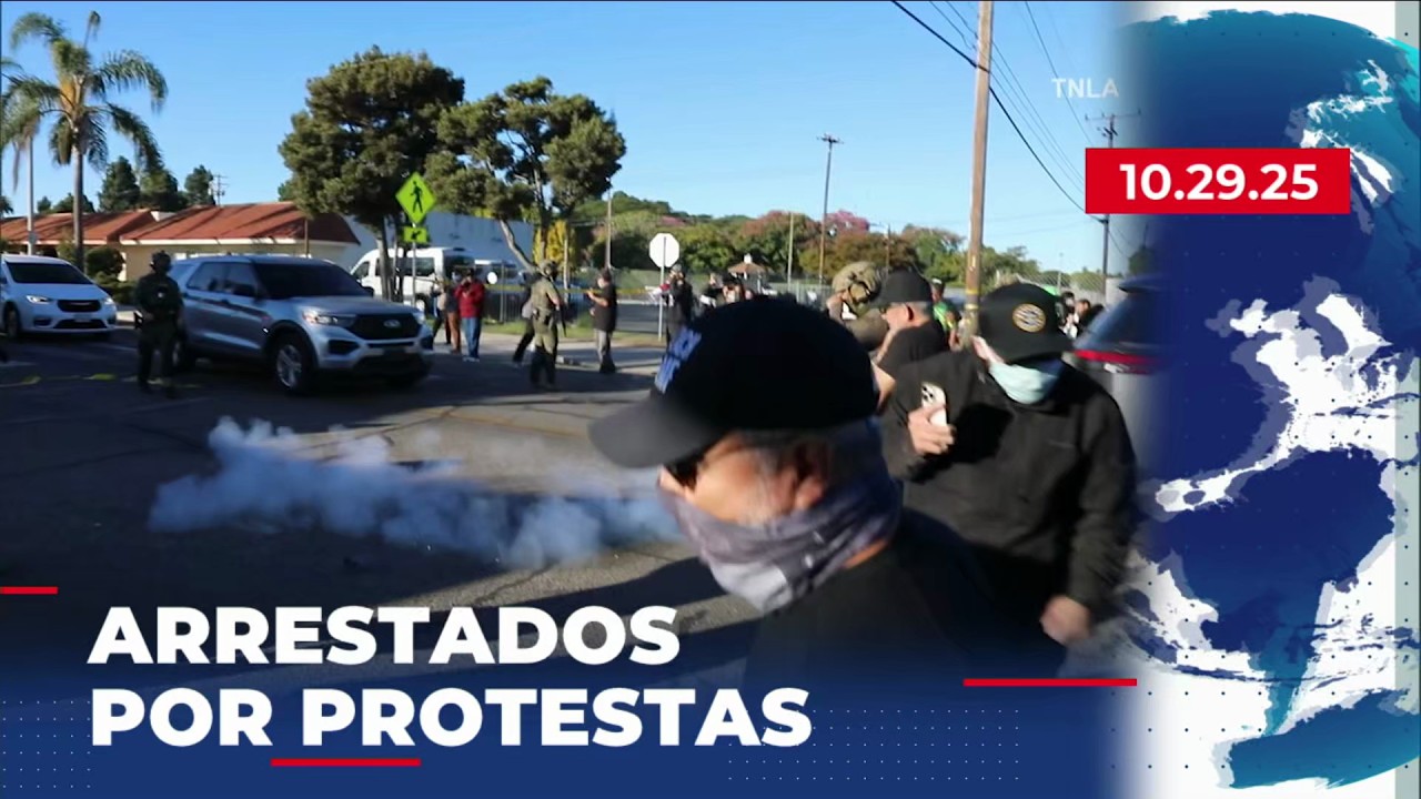 🔴 Arrestados por protestar en las calles de Los Angeles | 29 de octubre de 2025 | NETV