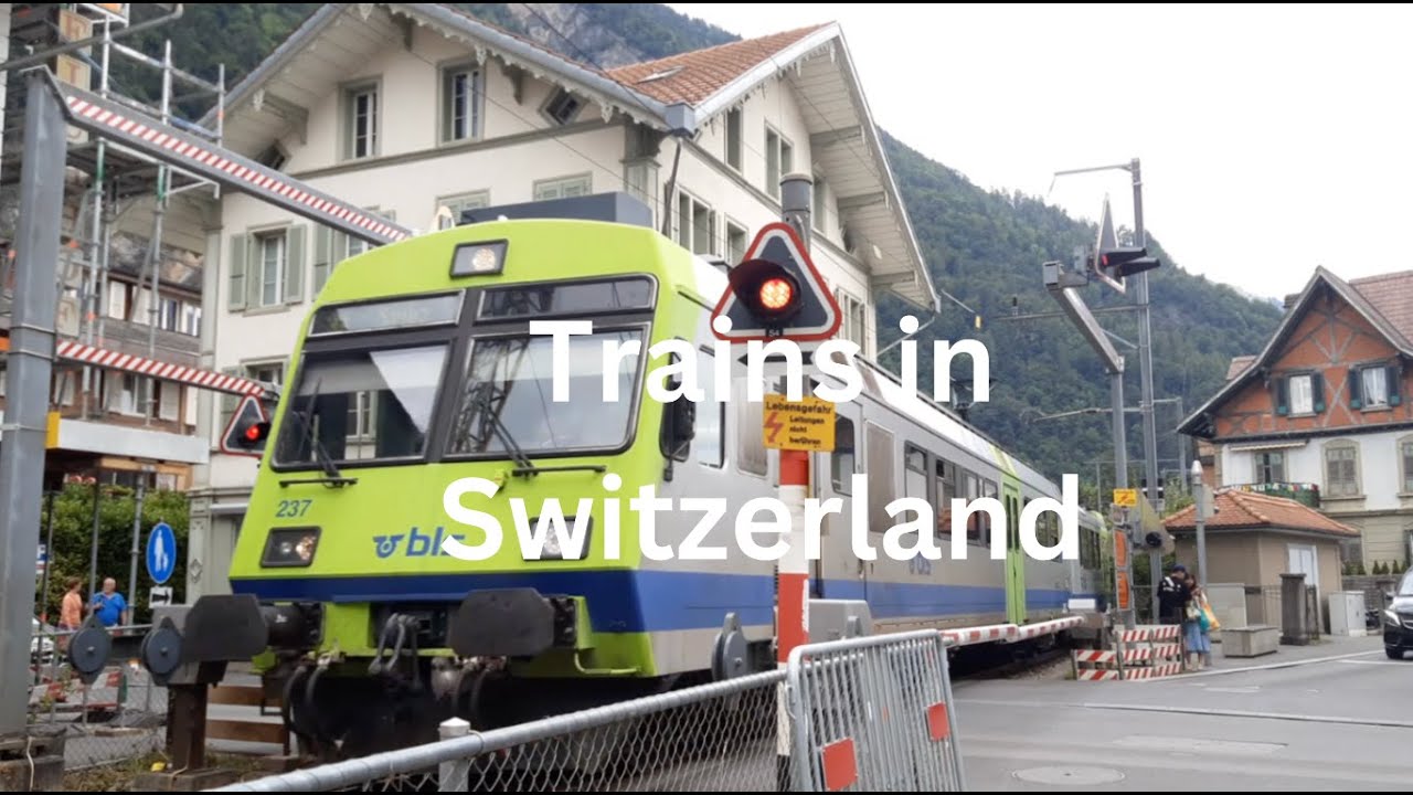 1 Hour Trains in Switzerland! | Treinen in Zwitserland (+ BONUS SHOTS!!!)