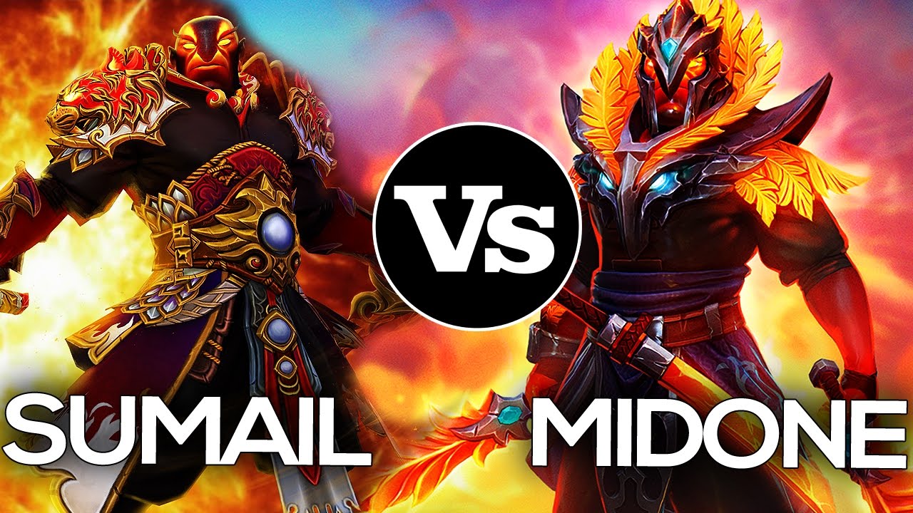 MidOne 9237MMR vs. SumaiL 7540MMR Ember Spirit Domination Dota 2