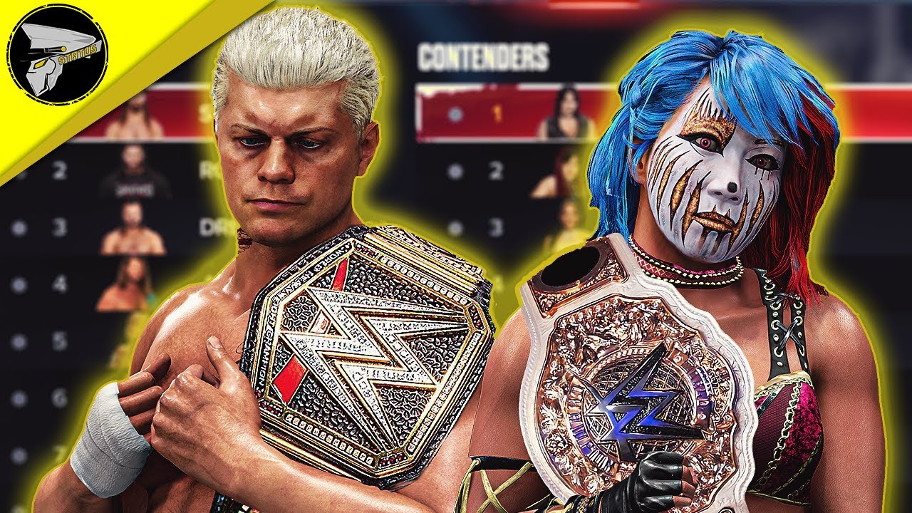 WWE 2K24 — Как я подготовил Вселенную для режима «Суперзвезда» — Чемпионаты и дивизионы — Эпизод 2