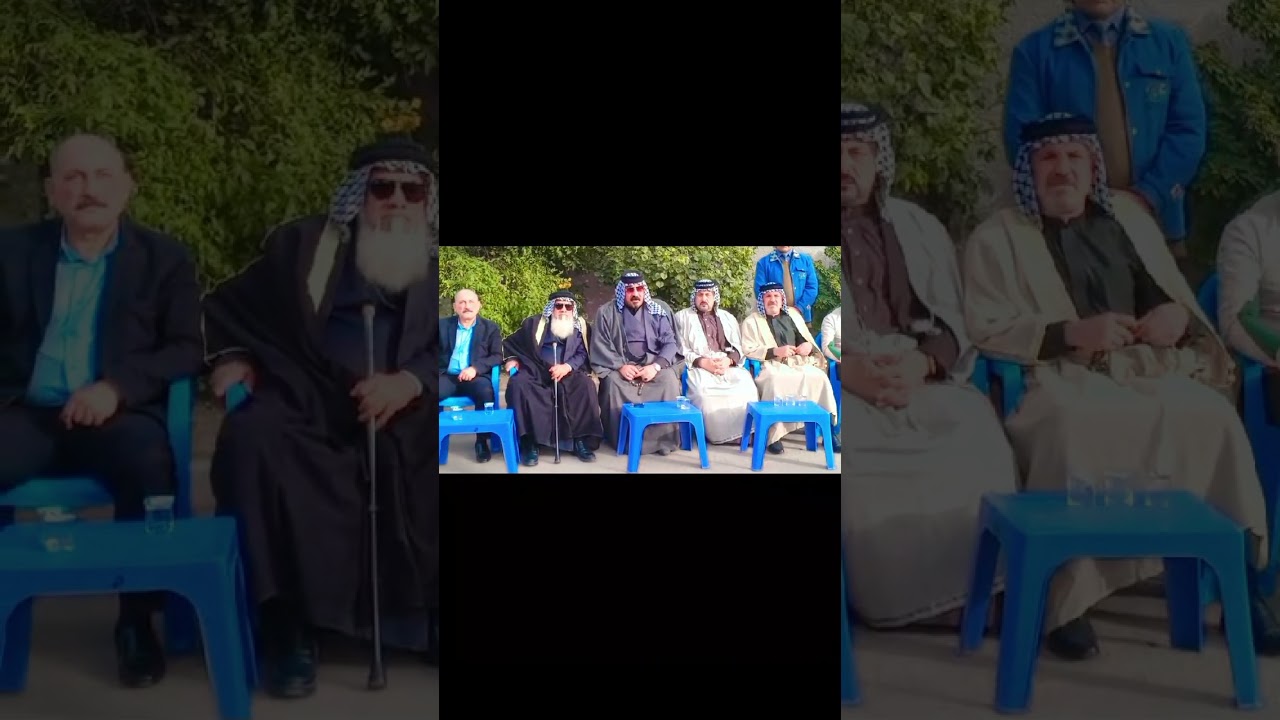 مشية عشيرة عتاب على عشيرة العبادله_عنزه بحضور الشيخ محمد العبدلي العنزي 