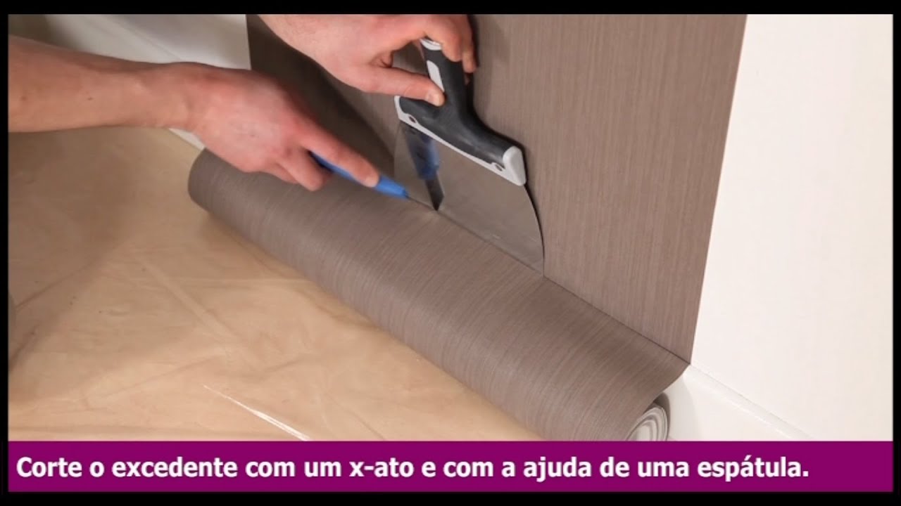 Aplicar Papel de Parede Não Tecido - Faça Você Mesmo - Bricomarché
