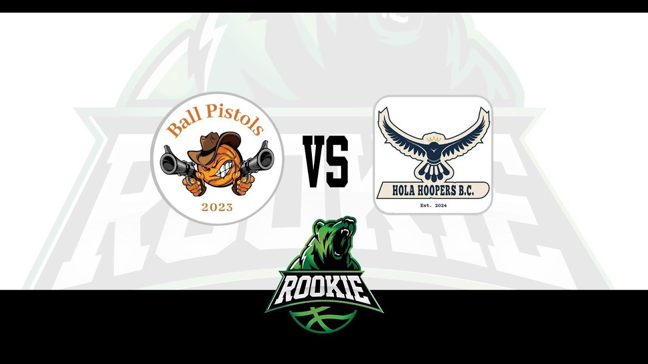 Jumpball - Rookie League 2025/26 : Ball Pistols vs Hola Hoopers 39-58 (01/03/2026)