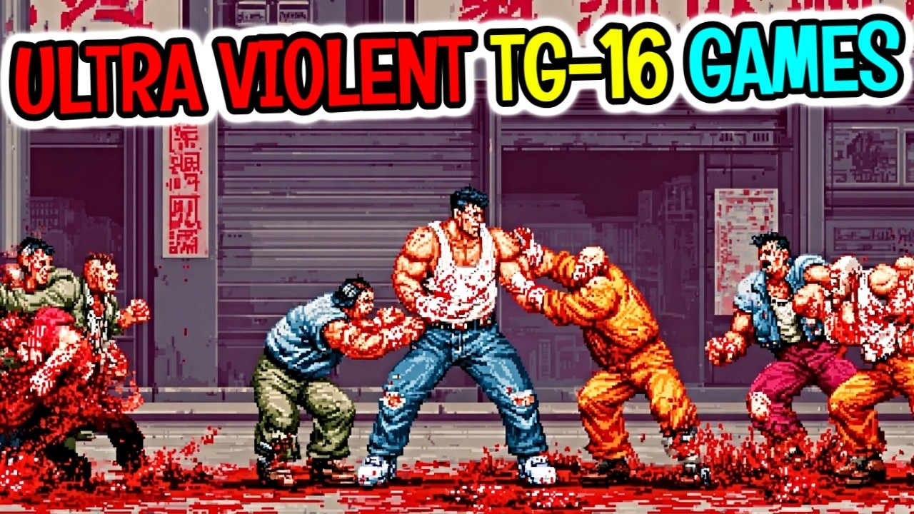 10 самых жестоких и жестоких игр TurboGrafx 16, которые зашли слишком далеко!