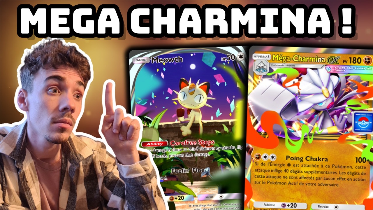 MEGA CHARMINA PERFORME EN TOURNOI ! Deck Pokemon TCG Pocket