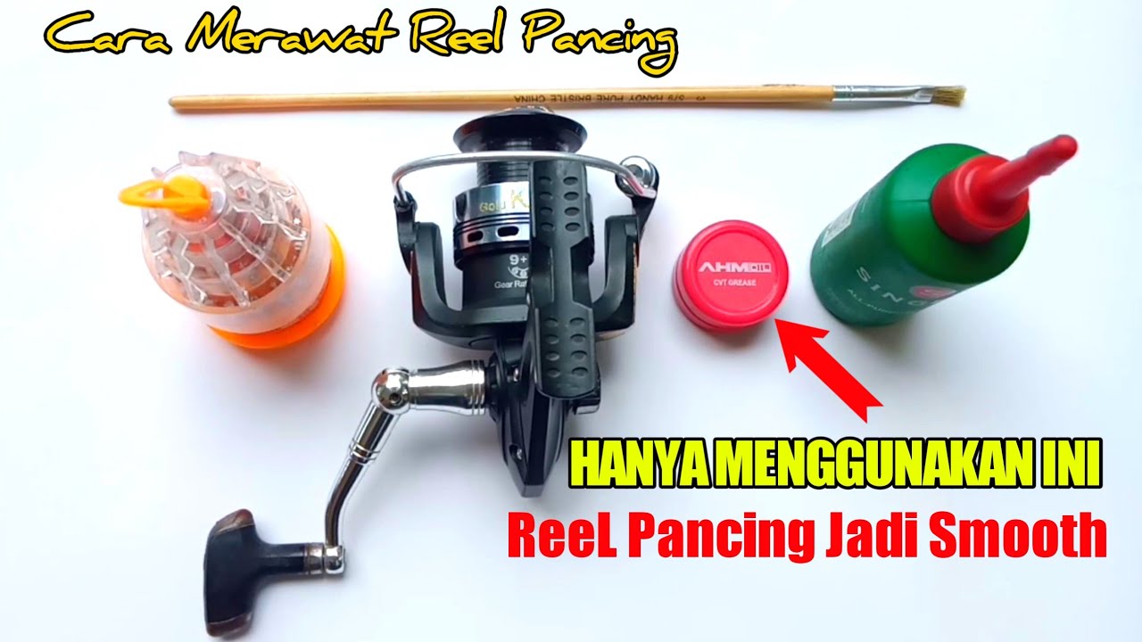 Cara merawat reel pancing agar tetap awet dan smooth