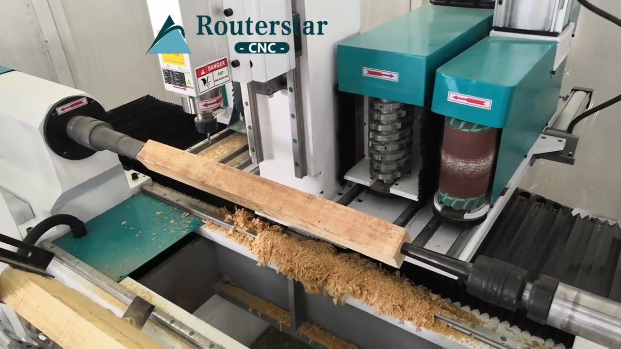 What products a cnc wood lathe machine can make?