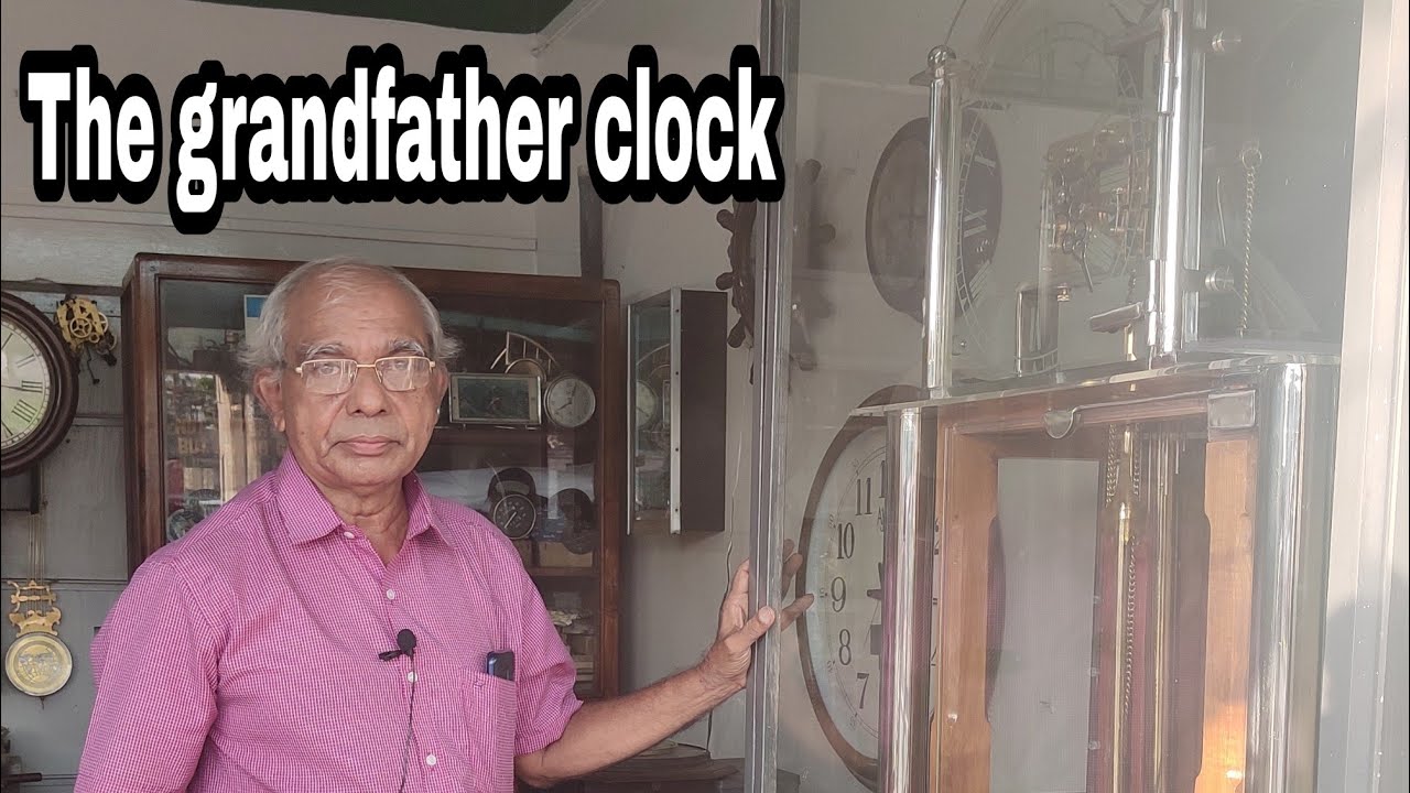 grandfather clock#old is gold #antique collection# kollam#kerala#watch maker