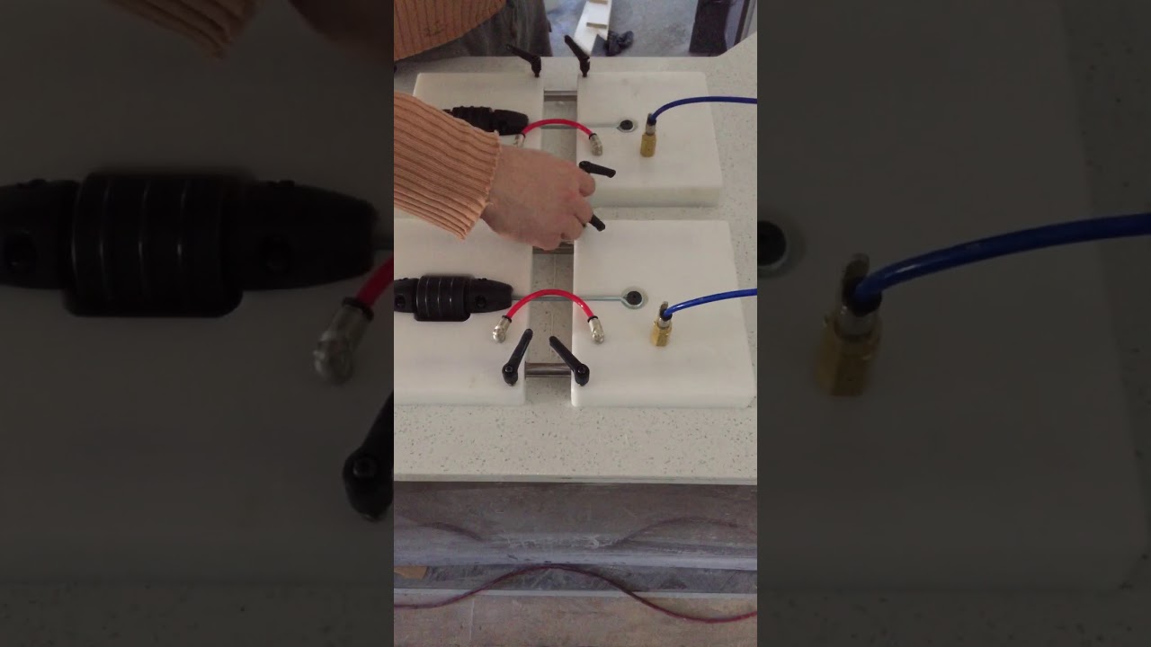 Indoor Outdoor Kitchen Countertops LLC Gorilla Seam Machine for Stone Countertops