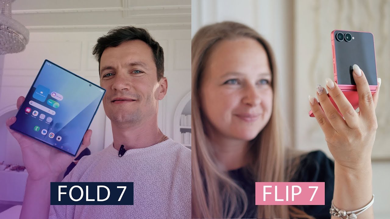 Samsung Galaxy Z Fold7, Z Flip7 та нові Watch8 / Watch8 Classic - перші враження!
