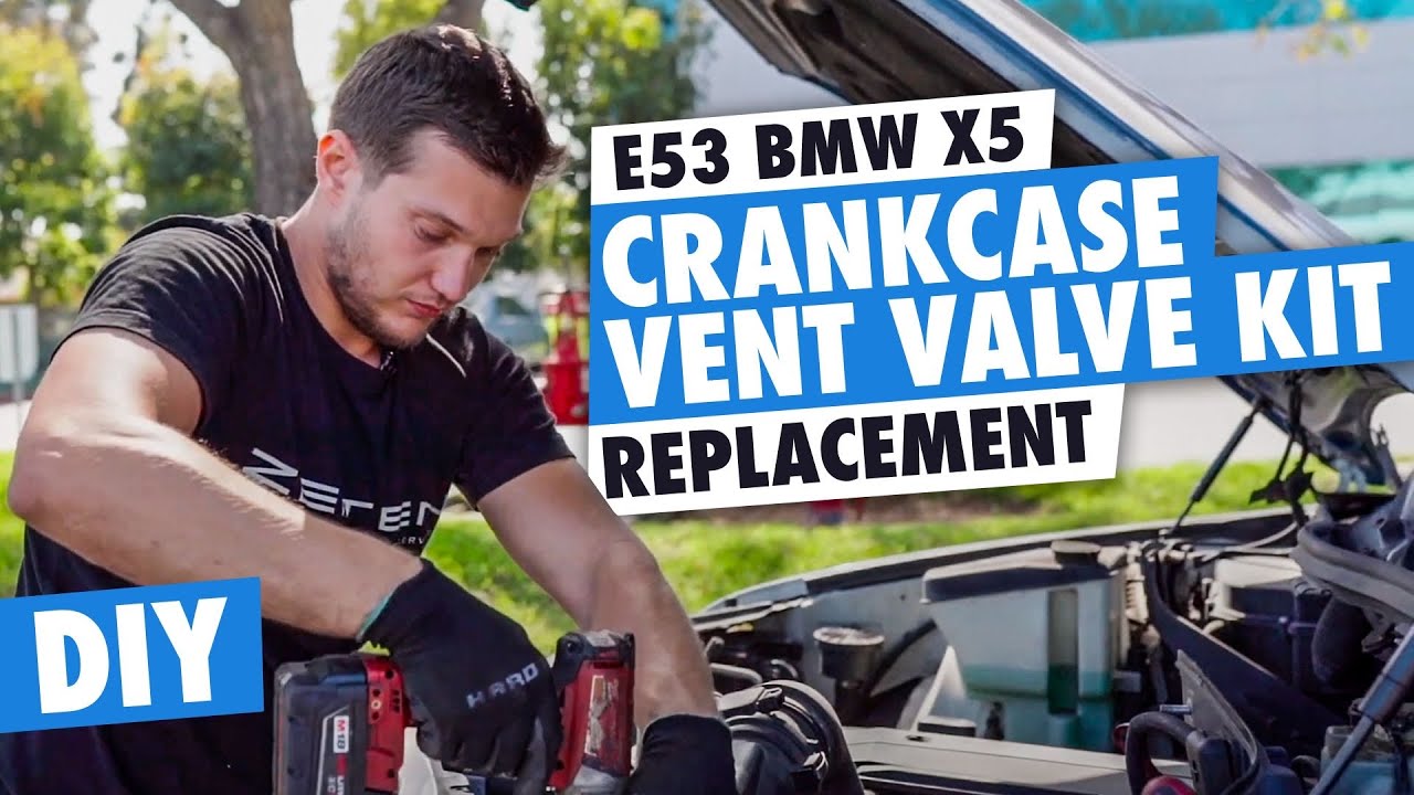 DIY E53 BMW X5 Crankcase Vent Valve Kit Replacement (CCV, PCV) M54