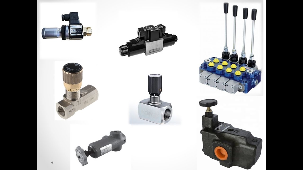 الحلقة الثالثة..افهم ببساطة كل شىء عن الصمامات الهيدروليكية Hydraulic valves هيدروليك نيوماتيك ا