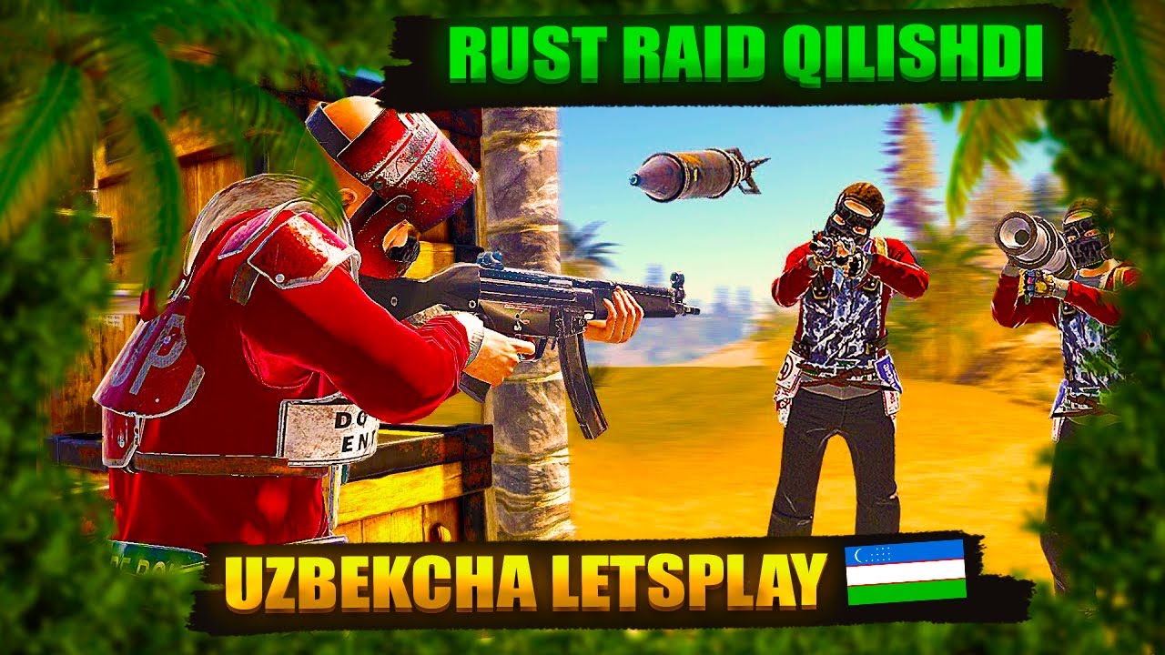 🌴 CLANLARNI BAZASINI SOLO RAID QILDM | #RUST UZBEKCHA LETSPLAY | STAYLz UZB