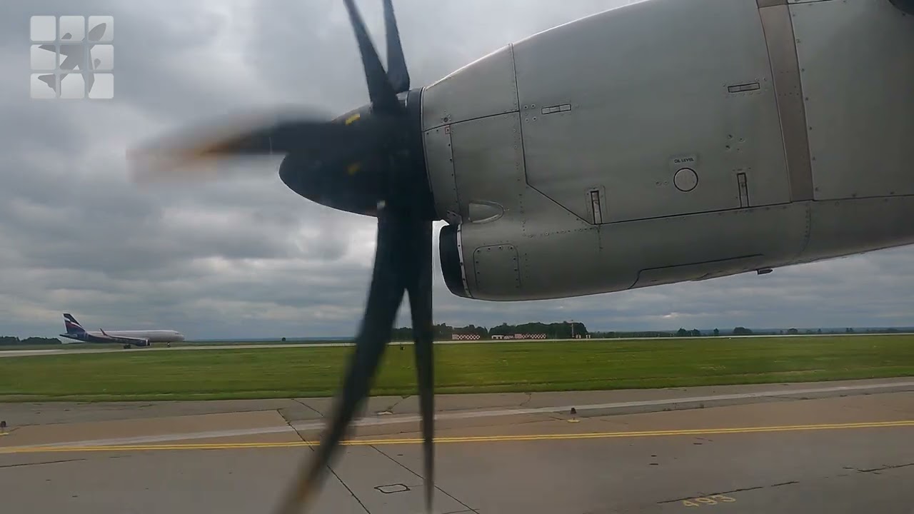 Flight from Kazan to Ufa. Part 1 - Takeoff