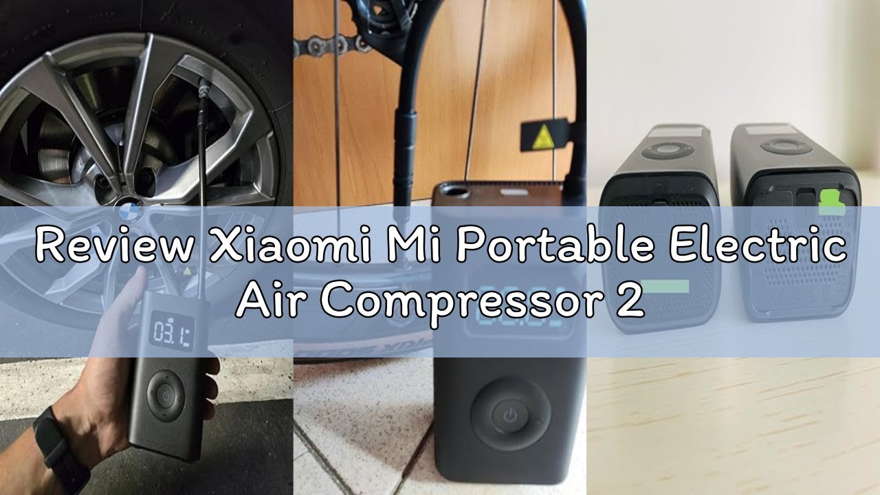 Review Xiaomi Mi Portable Electric Air Compressor 2