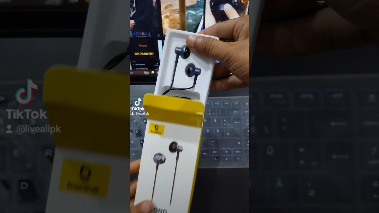 Baseus H19 6D Wired Earphones Unboxing | 3.5mm Stereo Bass
