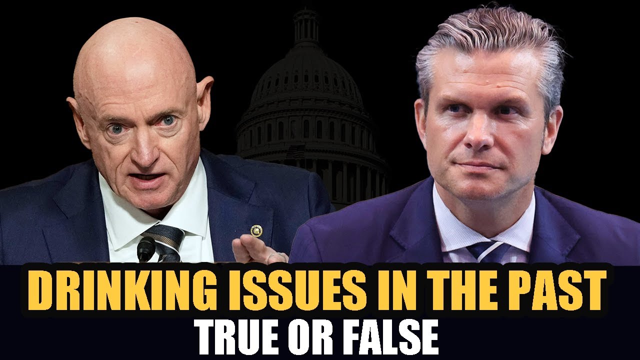 Senator Mark Kelly Challenges Pete Hegseth on Past Drinking and Leadership Accountability