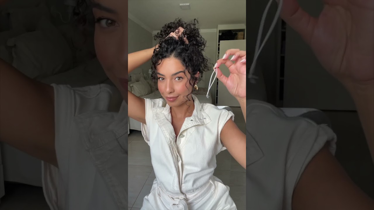 PENTEADO F&Aacute;CIL PRA CABELO CACHEADO CURTO | JULIANA LOUISE