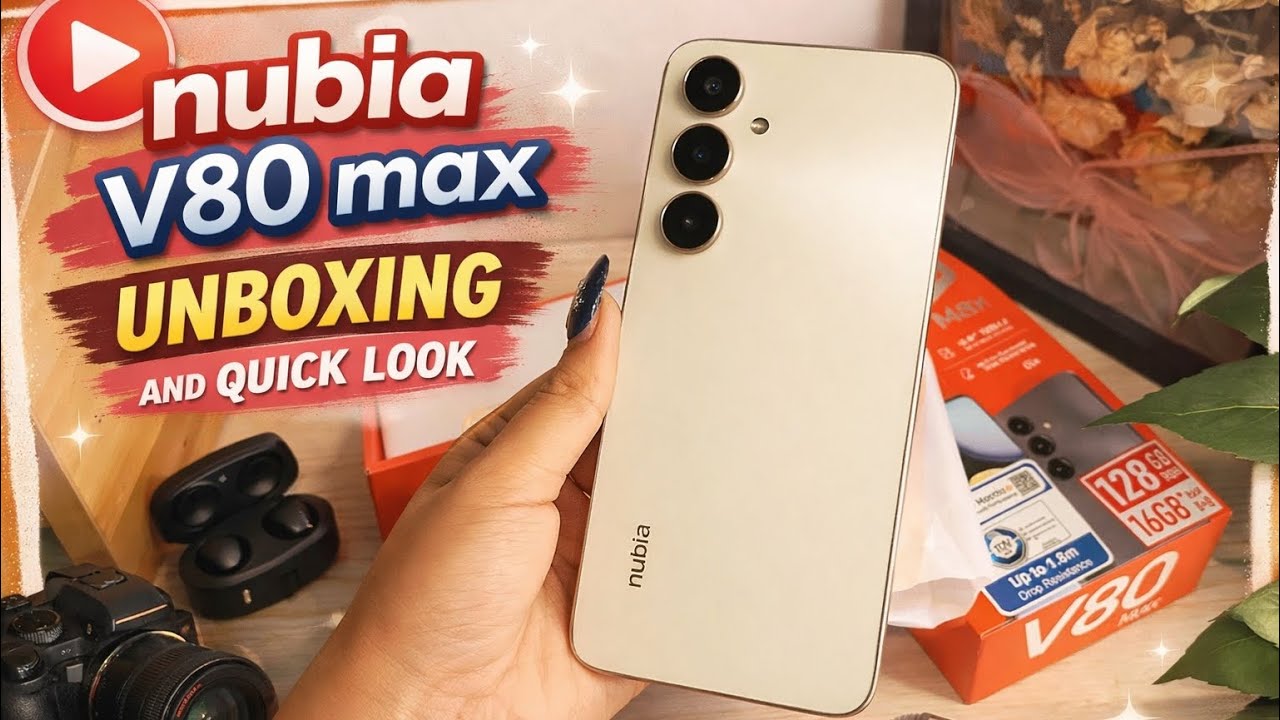 NUBIA V80 MAX UNBOXING AND QUICK LOOK: SULIT PHONE UNDER 5K PESOS!?