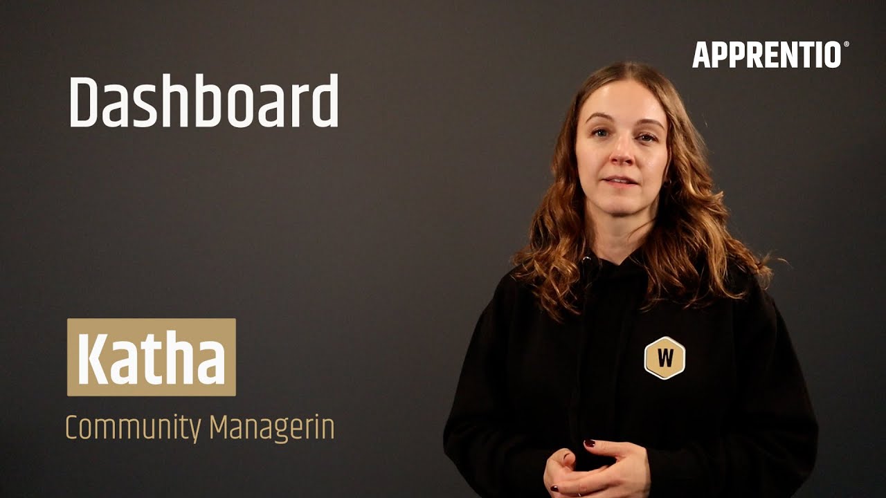 APPRENTIO Community - Wie funktioniert das Dashboard?