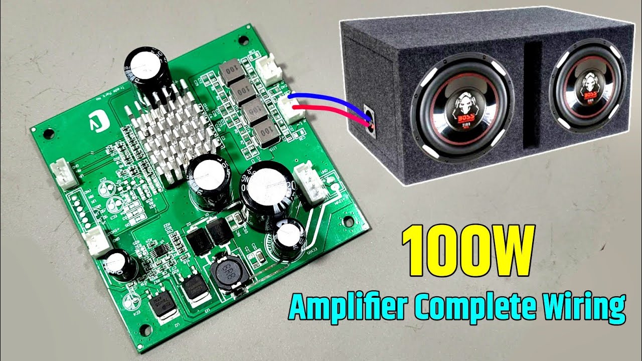 Original TPA3116 Ic Used 100W Amplifier Complete Wiring in हिंदी | You Like Electronic