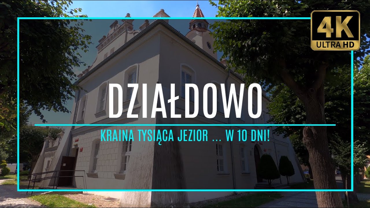 MAZURY [4K] – DZIAŁDOWO – Kraina Tysiąca Jezior w 10 dni! (#2 zabytki i atrakcje Mazur)