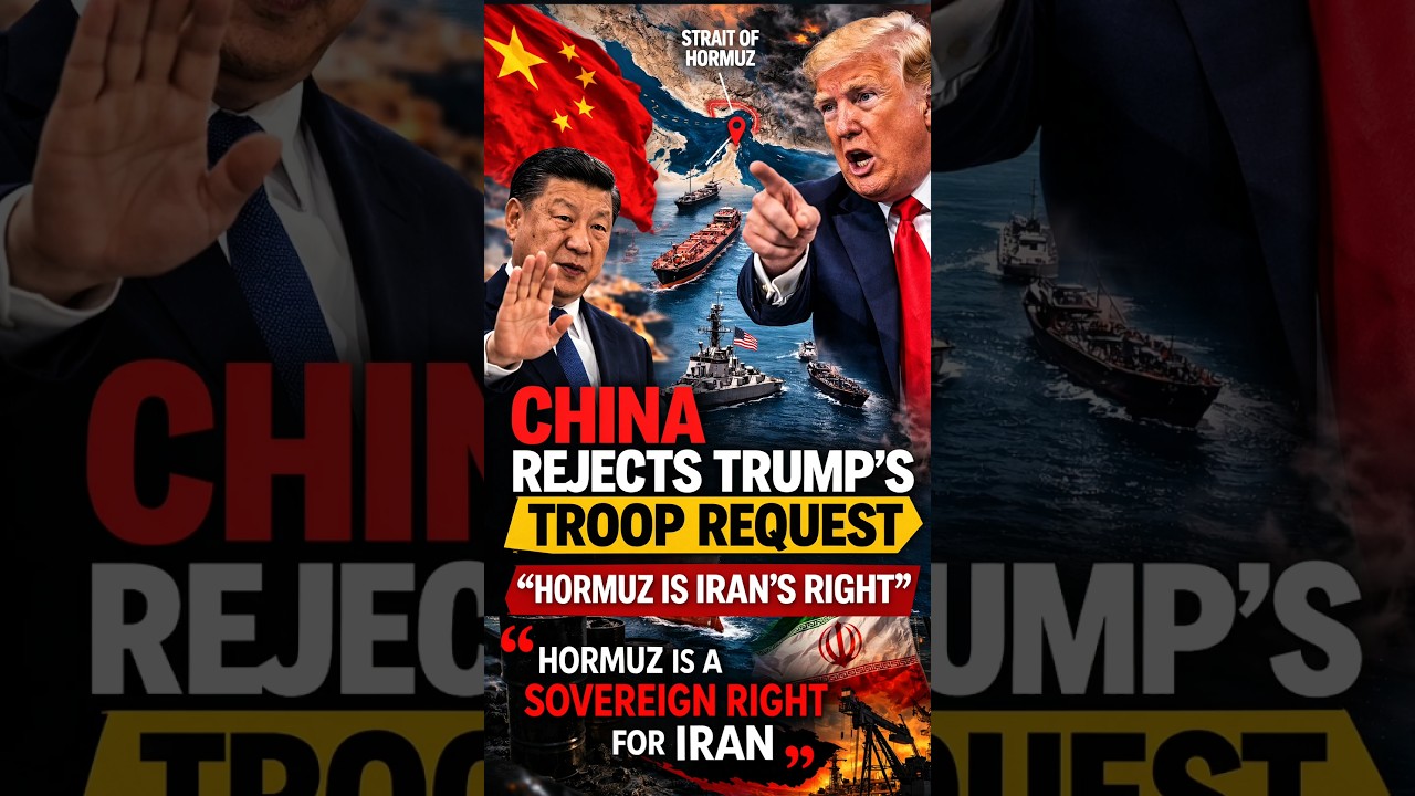 China Pushes Back on Trump Call for Troops in Strait of Hormuz #trump #oil #xijinping #hormuz #news