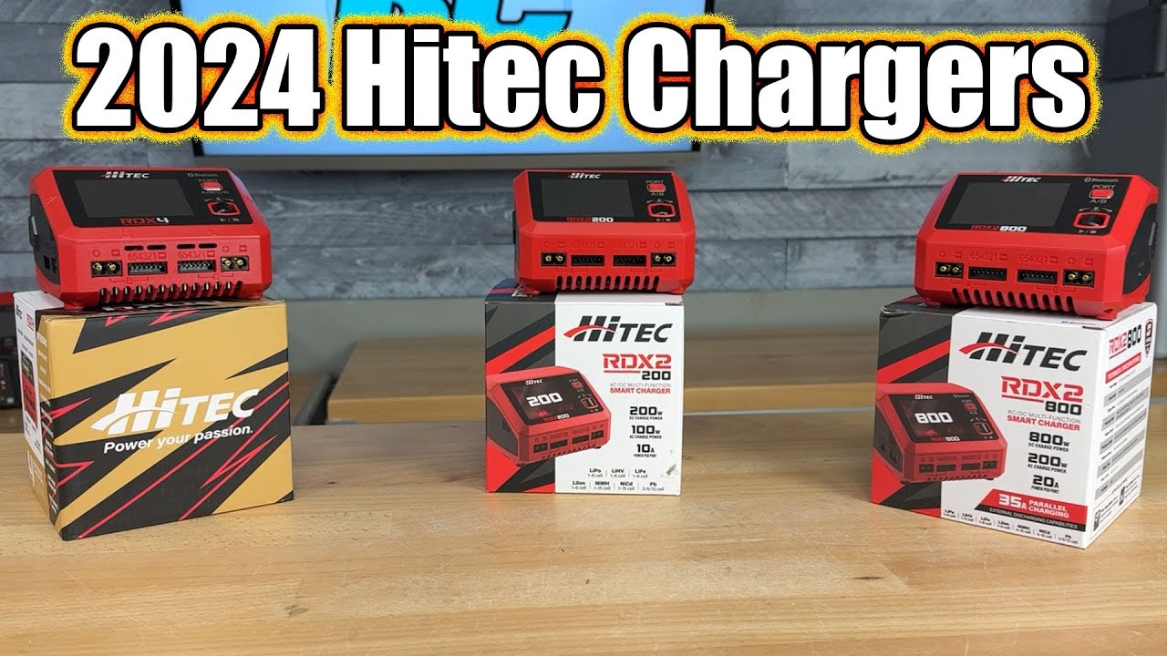 Your RC Battery Charger Needs Covered! Hitec New RDX Series Overview