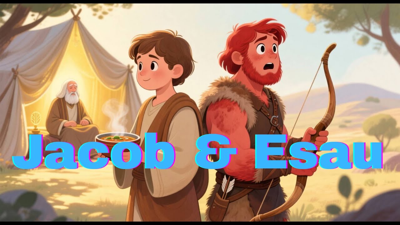 The Story Of Jacob And Esau | Bible Story for Kids