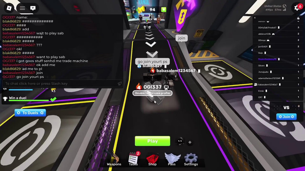 DOING PVP TRADES