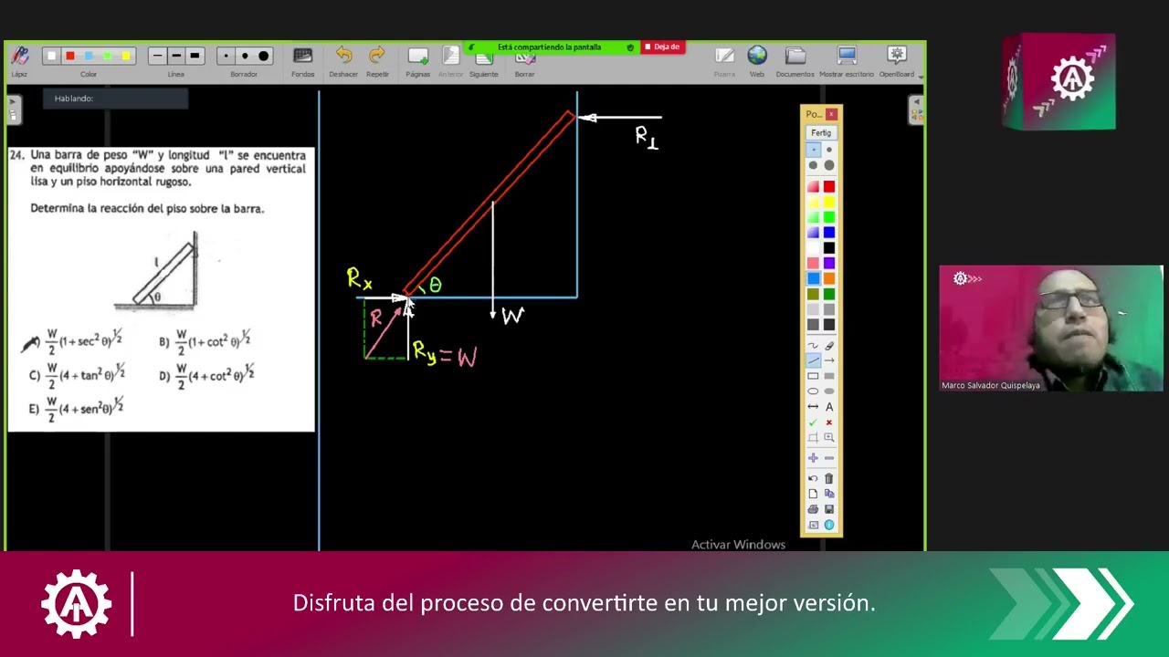 Transmisión en vivo del solucionario del examen de admisión de la UNCP Área I - Academia Ingeniería