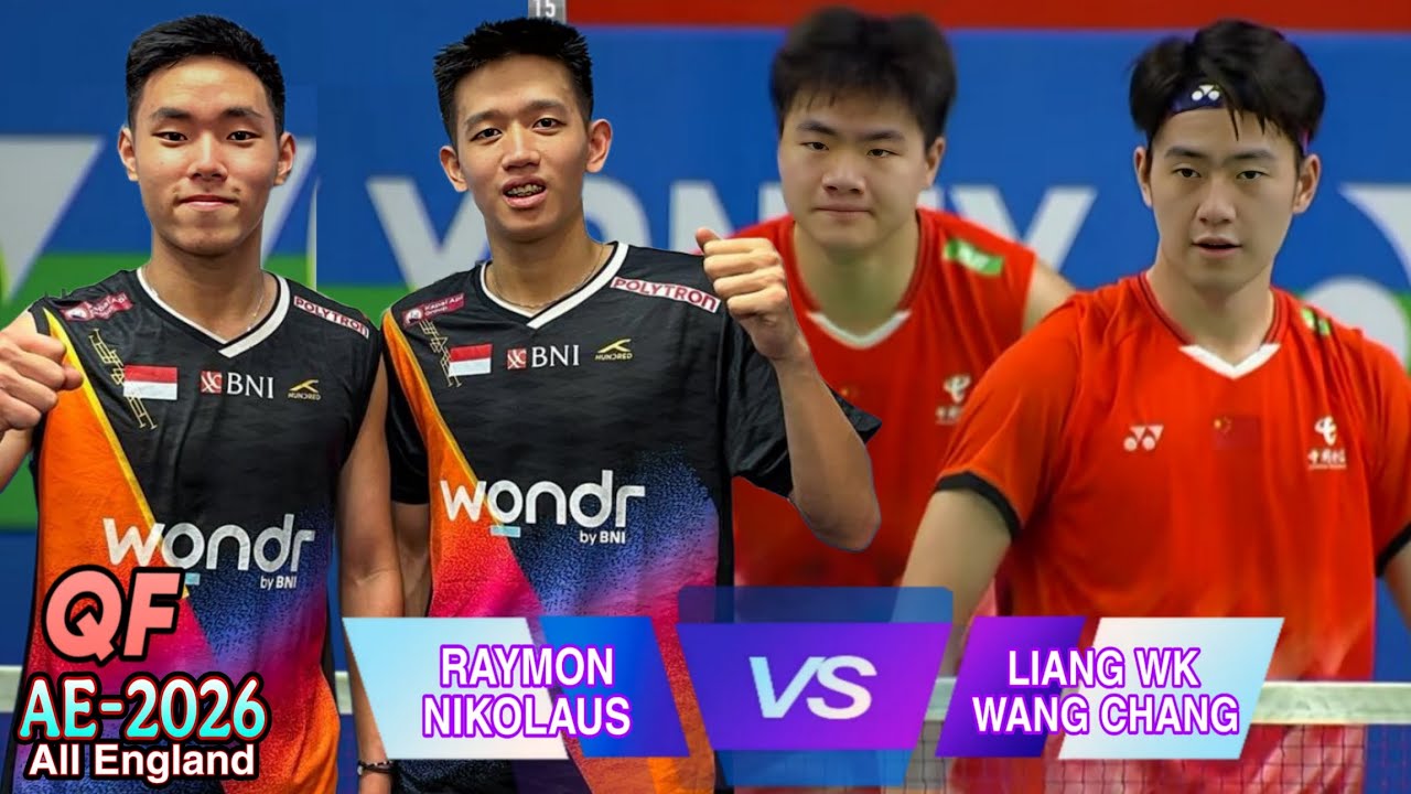 WOW!! Raymon/Nikolaus KALAHKAN Liang Wei Keng/Wang Chang II QF All England 2026