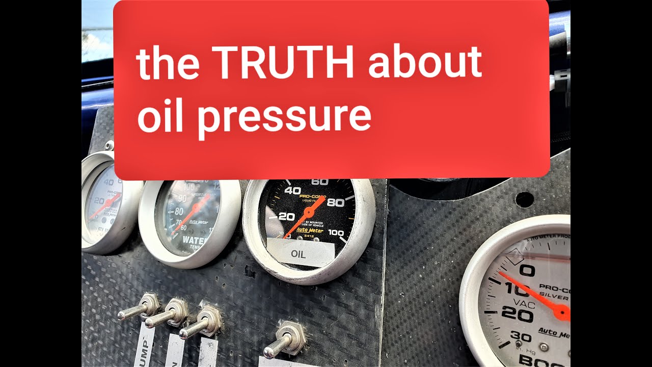 How important is engine oil pressure and how much oil pressure do you need? Engine oil pressure